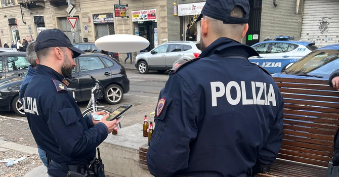 La Polizia è intervenuta all'interno di un ristorante di via Borgo Dora