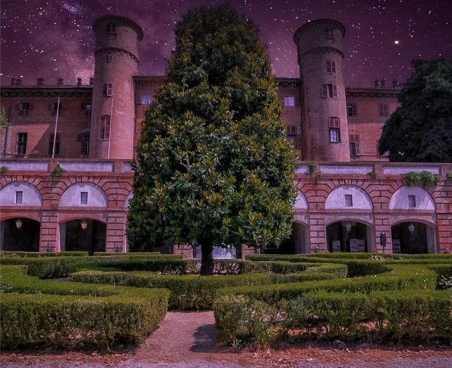 Una immagine del Castello di Moncalieri, simbolo della Città