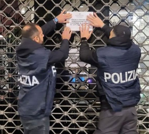 La Questura ha deciso lo stop all'attività per otto giorni, a partire dal 6 novembre La Questura ha deciso lo stop all'attività per otto giorni, a partire dal 6 novembre