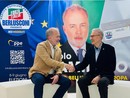 Angelo Pezzana alla sede del comitato elettorale di Paolo Damilano