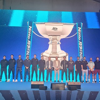 La città si tinge di blu per la settimana del grande tennis