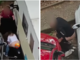 I video ripresi dai residenti che abitano vicino allo stadio