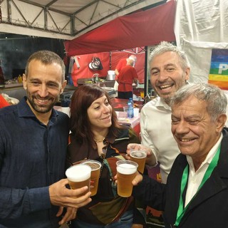 Sarah Disabato (M5s) alla Festa dell'Unità