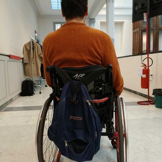 Protesta dei disabili