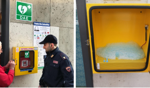 Rubato (per la seconda volta) un defibrillatore in centro: “Restituitelo, quell'oggetto salva vite&quot;
