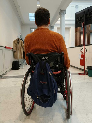 Protesta dei disabili