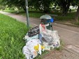 Degrado e sporcizia al giardino Nitti