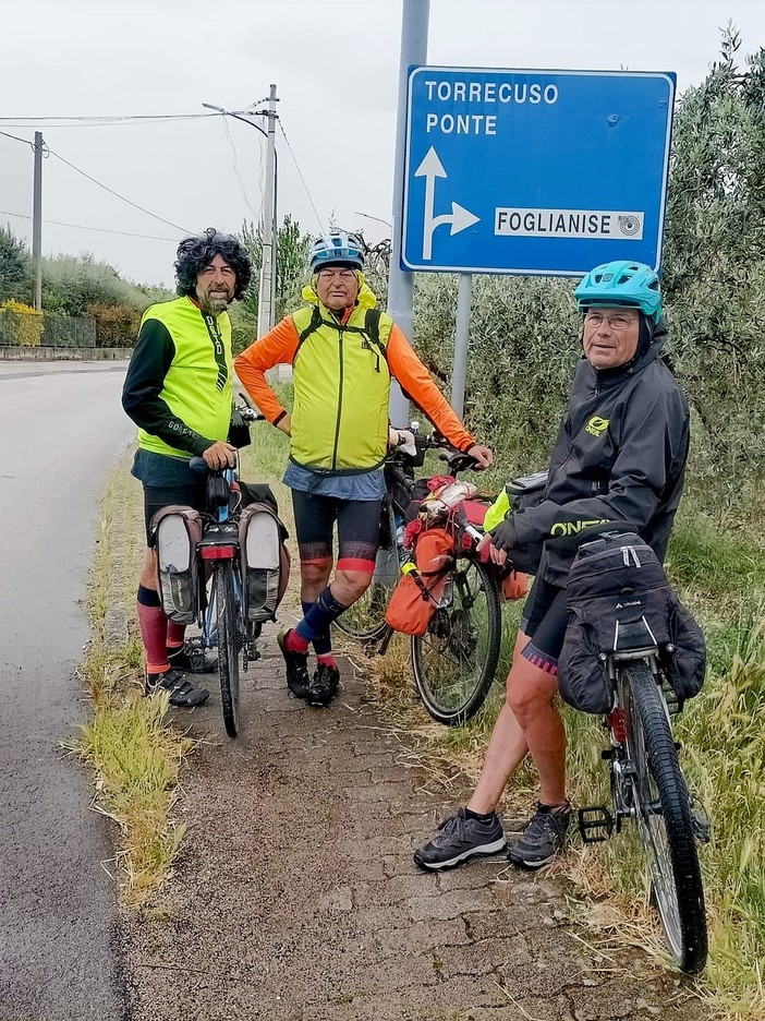 Da Torino a Orsara di Puglia per partecipare alla festa del patrono
