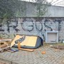A Moncalieri ancora maxi abbandono di rifiuti in via Moncenisio