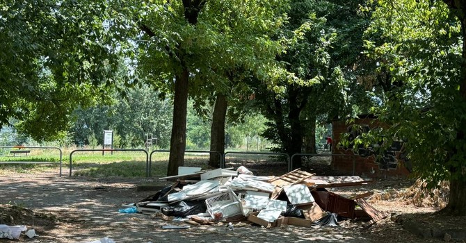 Allarme degrado al Parco della Confluenza Allarme degrado al Parco della Confluenza