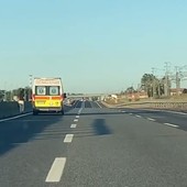 Ragazza a piedi sull'autostrada Torino-Milano: le auto l'hanno schivata per miracolo [VIDEO]