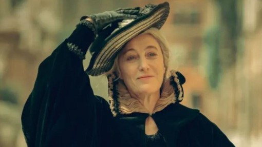 Valeria Bruni Tedeschi in sala al Cinema Nazionale per le domande del pubblico del film "Duse" Valeria Bruni Tedeschi in sala al Cinema Nazionale per le domande del pubblico del film "Duse"