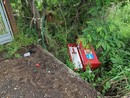 Villaretto, rubano distributore automatico e lo gettano nella bealera