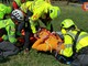 Italiani e francesi insieme per una esercitazione di soccorso in montagna Italiani e francesi insieme per una esercitazione di soccorso in montagna