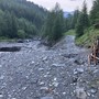 Il giorno dopo i corsi d'acqua di Bardonecchia sembrano sotto controllo (foto Soccorso Alpino)