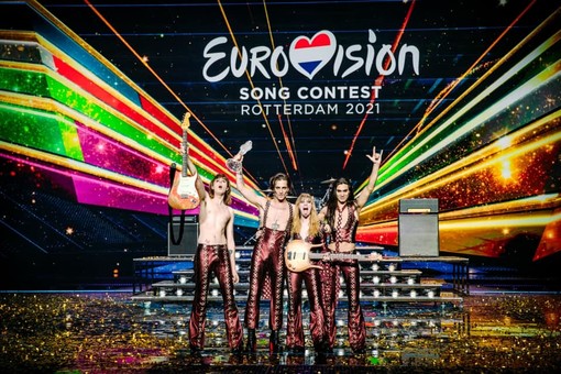 La vittoria dei Måneskin all'Eurovision - foto di Eurovision Song Contest (Facebook)