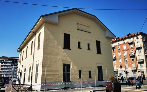 Una immagine dell'ex Dazio di piazza Bengasi
