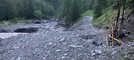 Il giorno dopo i corsi d'acqua di Bardonecchia sembrano sotto controllo (foto Soccorso Alpino)