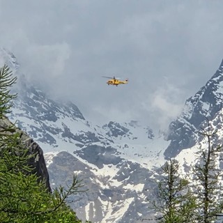 Intervento del soccorso alpino