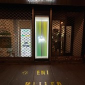 Protesta degli ambientalisti contro Eni