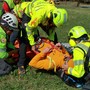 Italiani e francesi insieme per una esercitazione di soccorso in montagna Italiani e francesi insieme per una esercitazione di soccorso in montagna