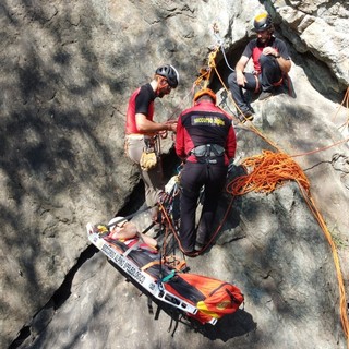 Esercitazione del Soccorso Alpino