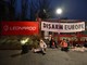 Manifestazione di protesta contro Leonardo