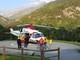 L’elisoccorso recupera il corpo dell’alpinista 53enne morto sul Monviso
