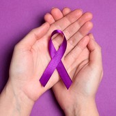 Davide Nicco nell’imminenza della Giornata del fiocchetto lilla