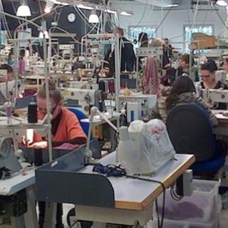 fabbrica tessile - foto di archivio