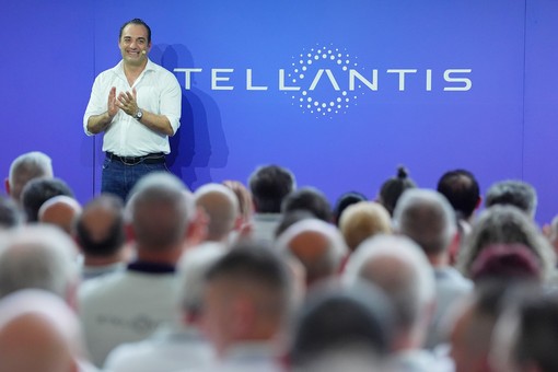 Antonio Filosa nella giornata di oggi a Mirafiori