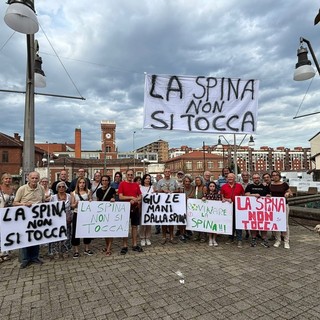Flash mob da parte dei residenti per la Spina reale