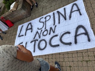 Flash mob da parte dei residenti per la Spina reale