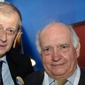 Piero Fassino con Giancarlo Quagliotti