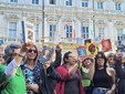 Flash mob dei librai davanti al Comune di Torino