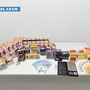 Alcuni degli oggetti sequestrati dalla Polizia