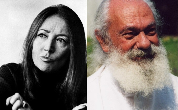 Oriana Fallaci e Tiziano Terzani Oriana Fallaci e Tiziano Terzani