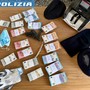 Il bottino dei rapinatori