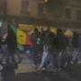 Festeggiamenti nelle strade di Torino dopo la vittoria del Senegal in coppa d'Africa