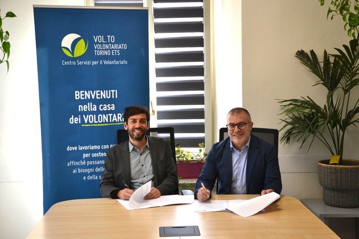 Il momento della firma del protocollo