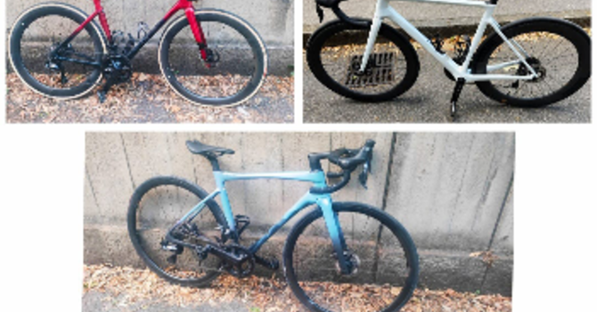 Polizia recupera in un campo rom di Mirafiori 5 bici da corsa dal valore di oltre 30mila euro