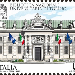 Poste Italiane dedica un francobollo alla Biblioteca Nazionale Universitaria di Torino