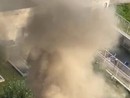 Va a fuoco un garage sotterraneo, momenti di paura in corso Giulio Cesare Va a fuoco un garage sotterraneo, momenti di paura in corso Giulio Cesare
