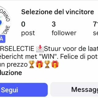 Il falso profilo della Circoscrizione 6 utilizzato