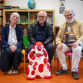 Francesca Vettori con Francesco Altan al Festival Matota