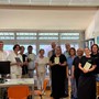La consegna della sonda all'ospedale di Carmagnola