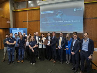 Firmato l'accordo con l'Esa