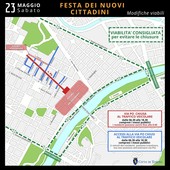 La piantina con tutte le indicazioni utili La piantina con tutte le indicazioni utili