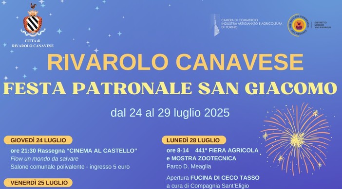 A Rivarolo iniziano i festeggiamenti di San Giacomo