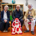 Francesca Vettori con Francesco Altan al Festival Matota